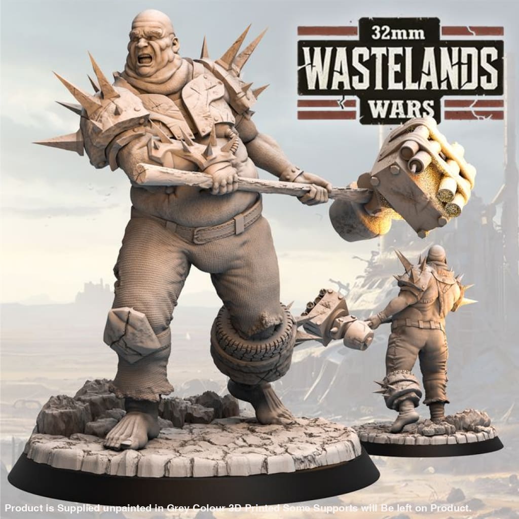 HAITO048 - Brakk Thundermaul 32mm - BOSS - /Wasteland Wars/ 32mm Medieval