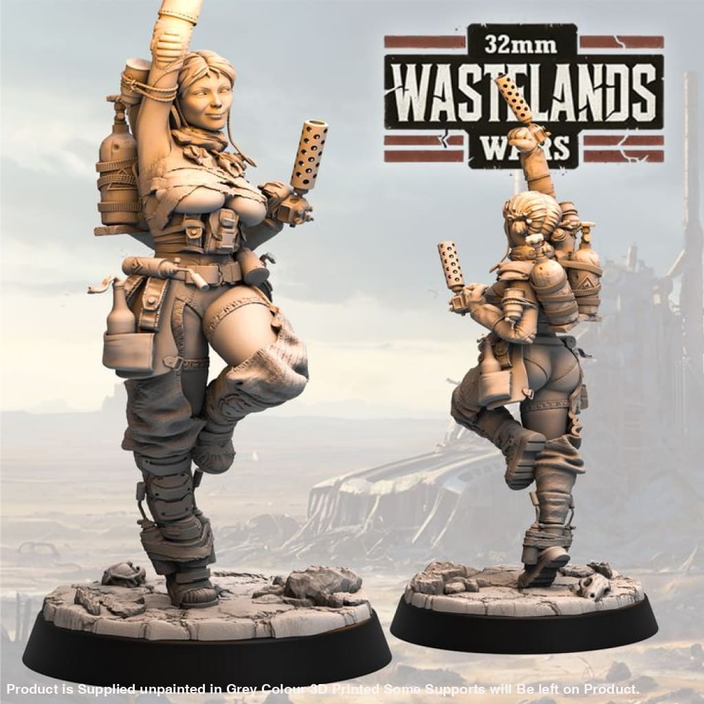 HAITO050 - Lyra Kader 32mm /Wasteland Wars/ 32mm Medieval