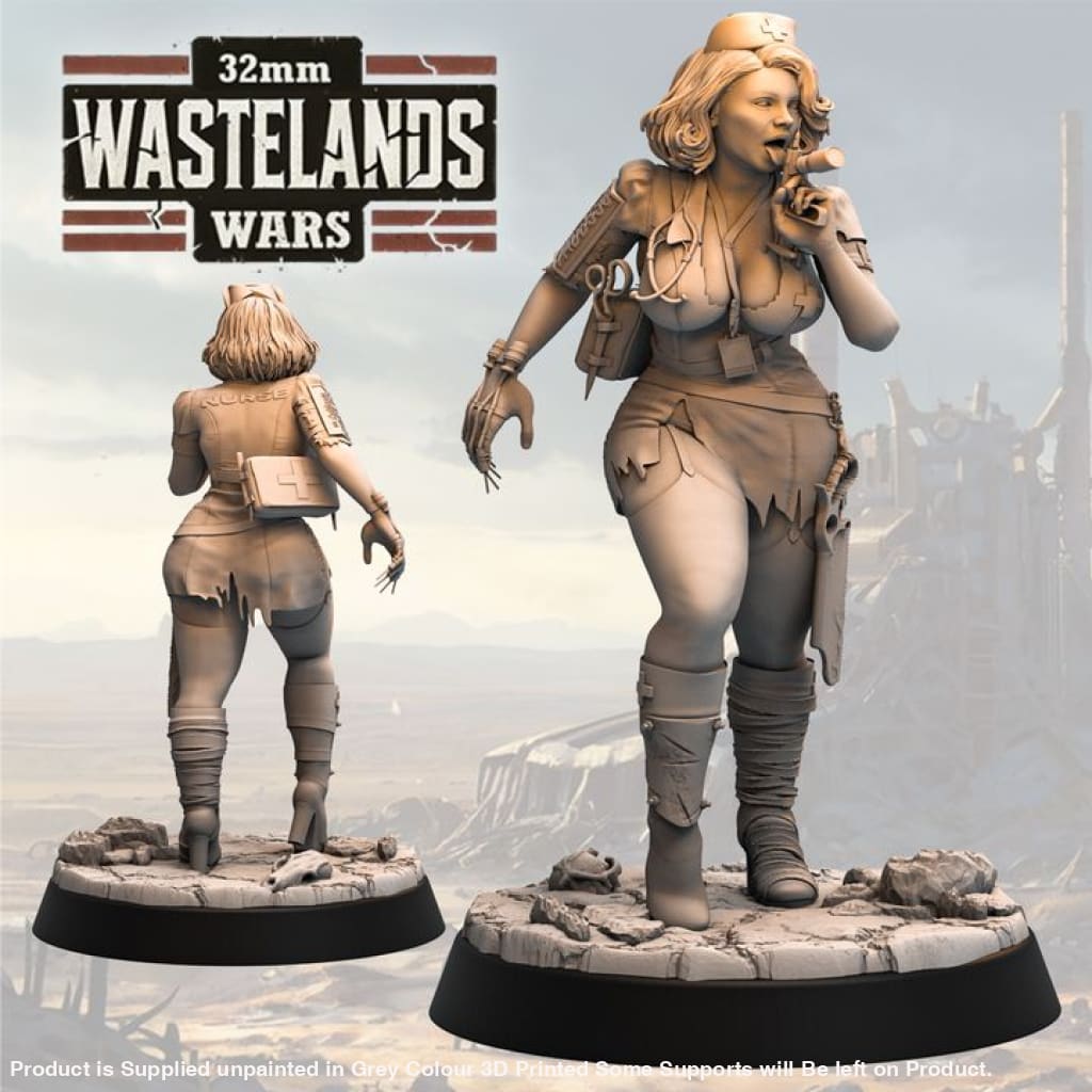 HAITO052 - Mercy Varrin 32mm /Wasteland Wars/ 32mm Medieval
