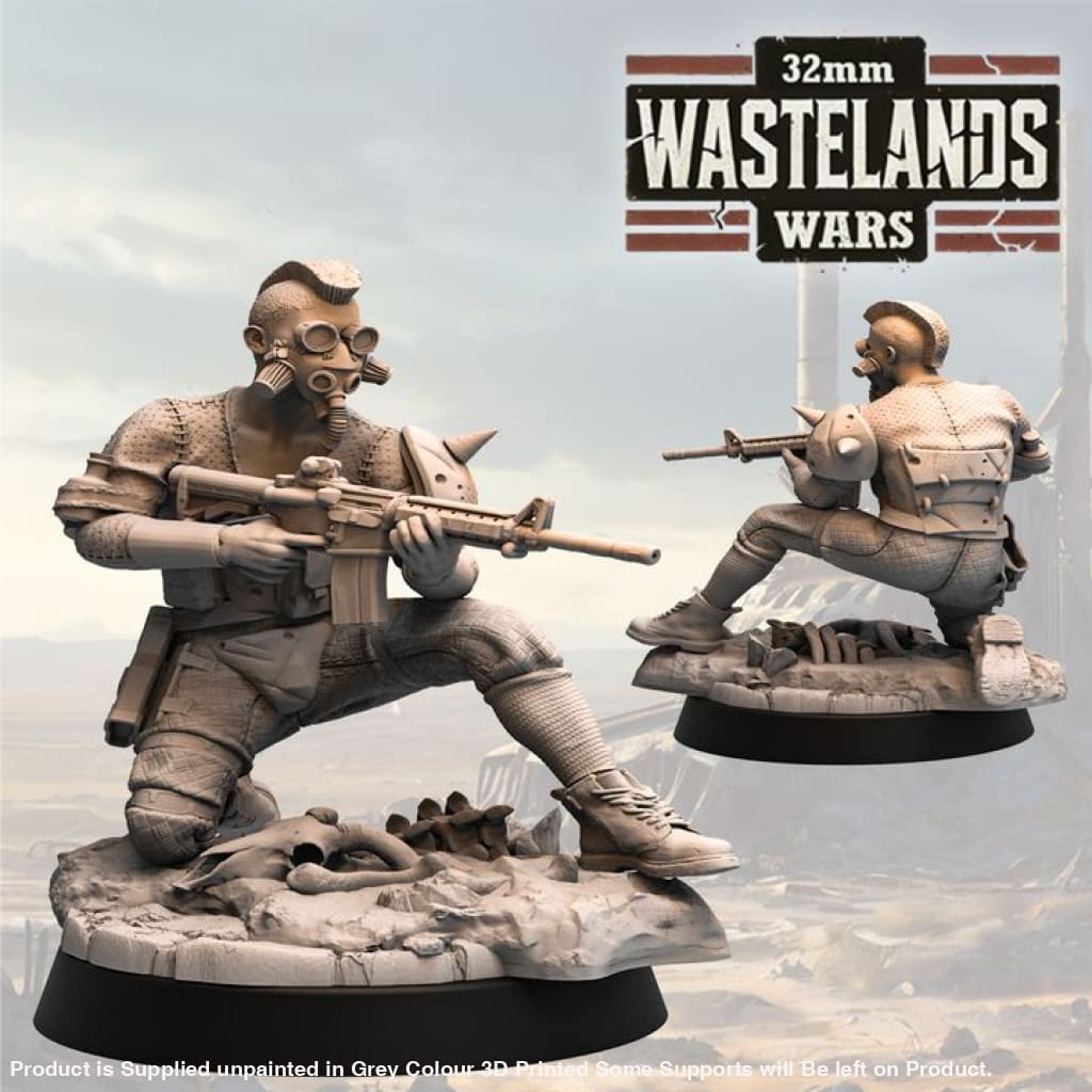 HAITO056 - Dre Kael 32mm /Wasteland Wars/ 32mm Medieval