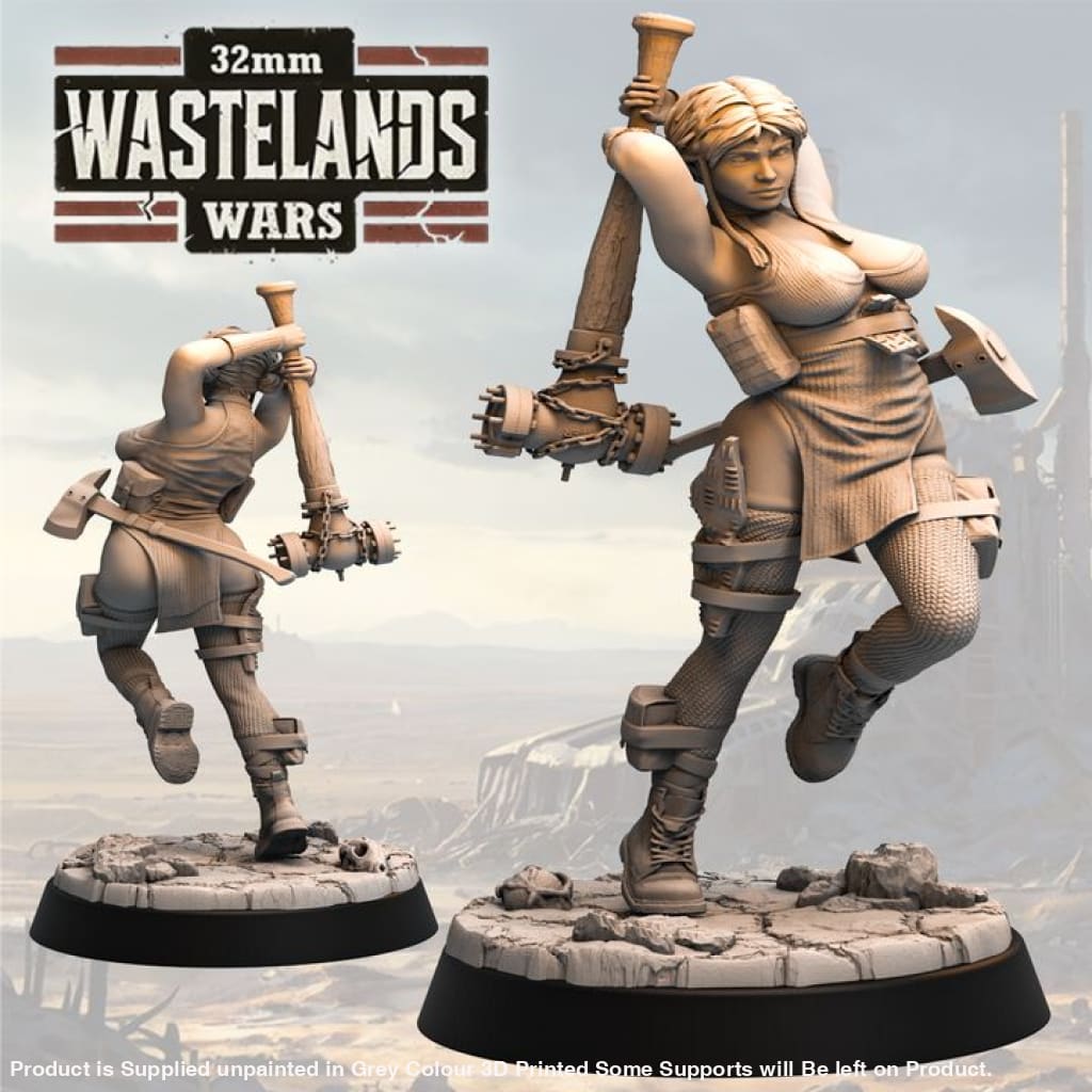 HAITO061 - Mara Gearwitch 32mm /Wasteland Wars/ 32mm Medieval