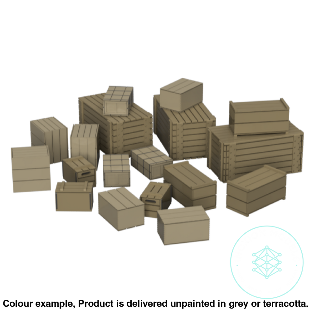 Ho208A – Crates N Scale Accessory