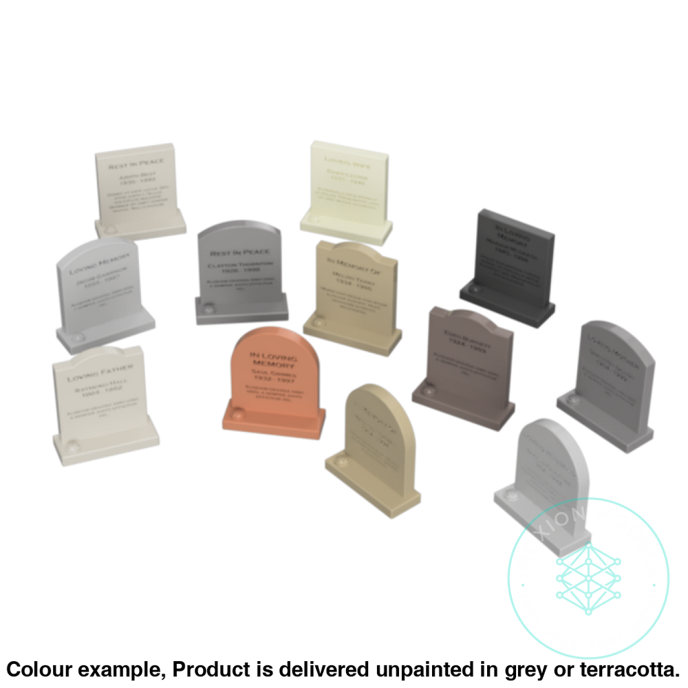 Ho307A – Small Grave Stones N Scale Accessory