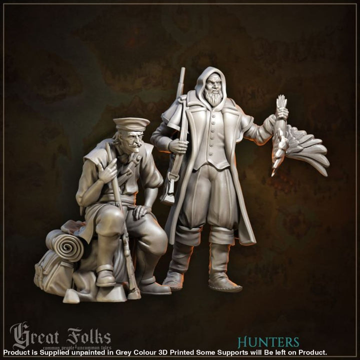 Hunters A lucky shot Medieval