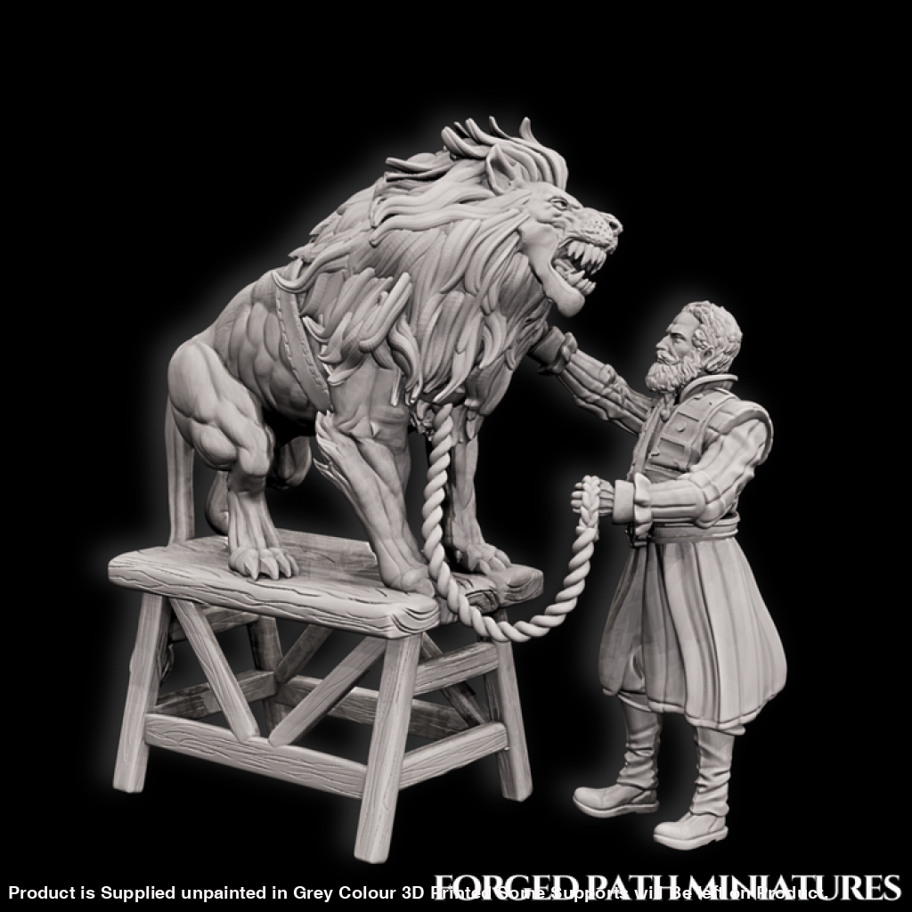 Medieval Circus - Lion Tamer Medieval