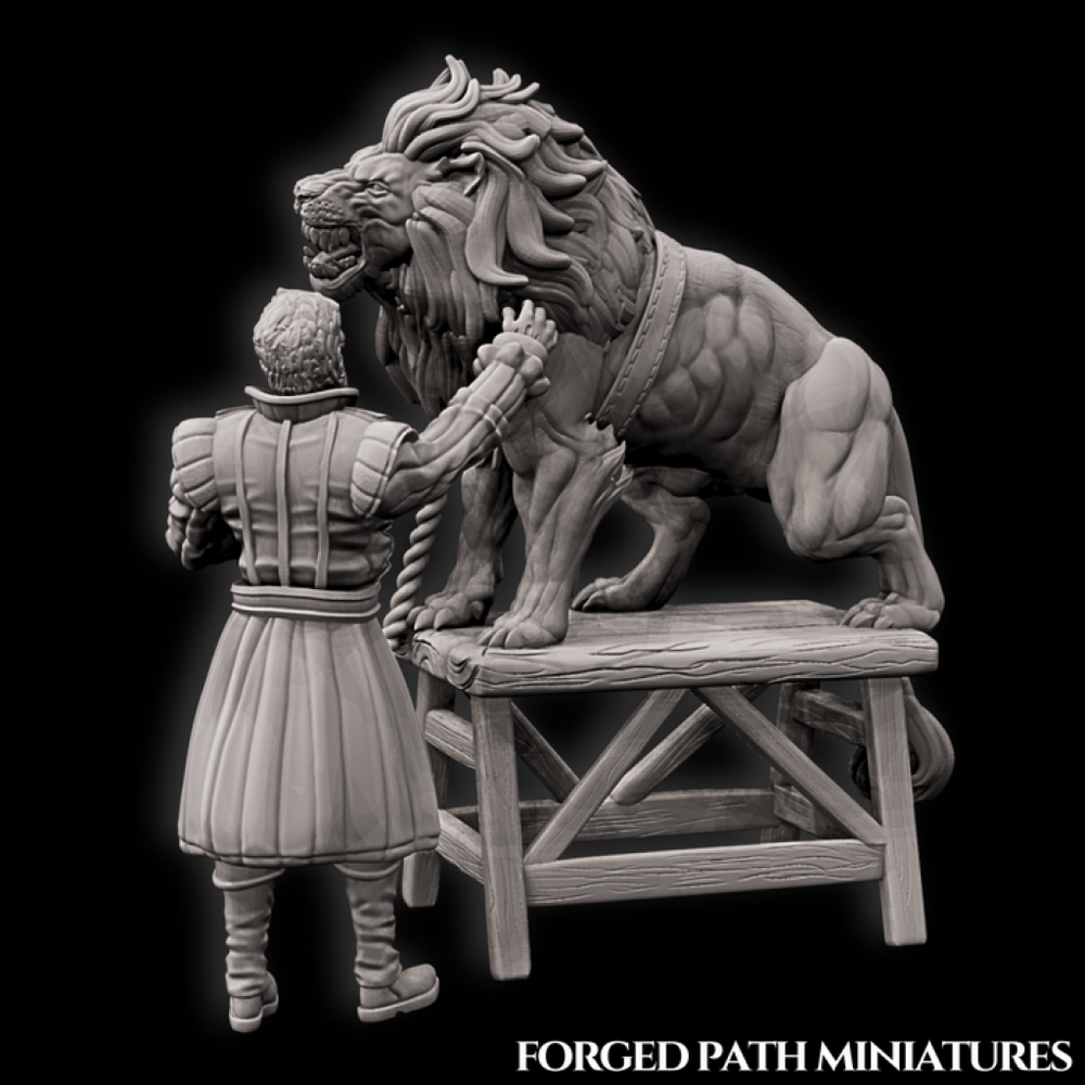 Medieval Circus - Lion Tamer Medieval