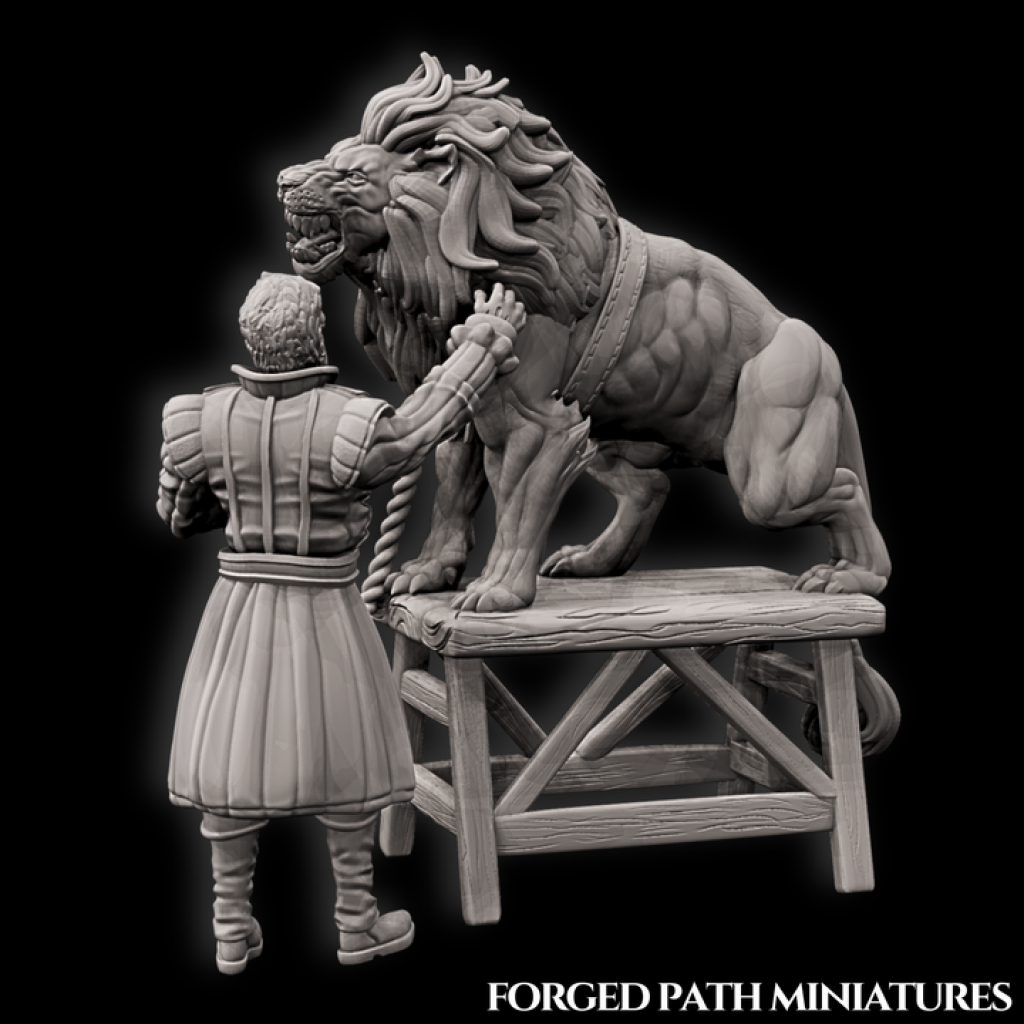 Medieval Circus - Lion Tamer Medieval