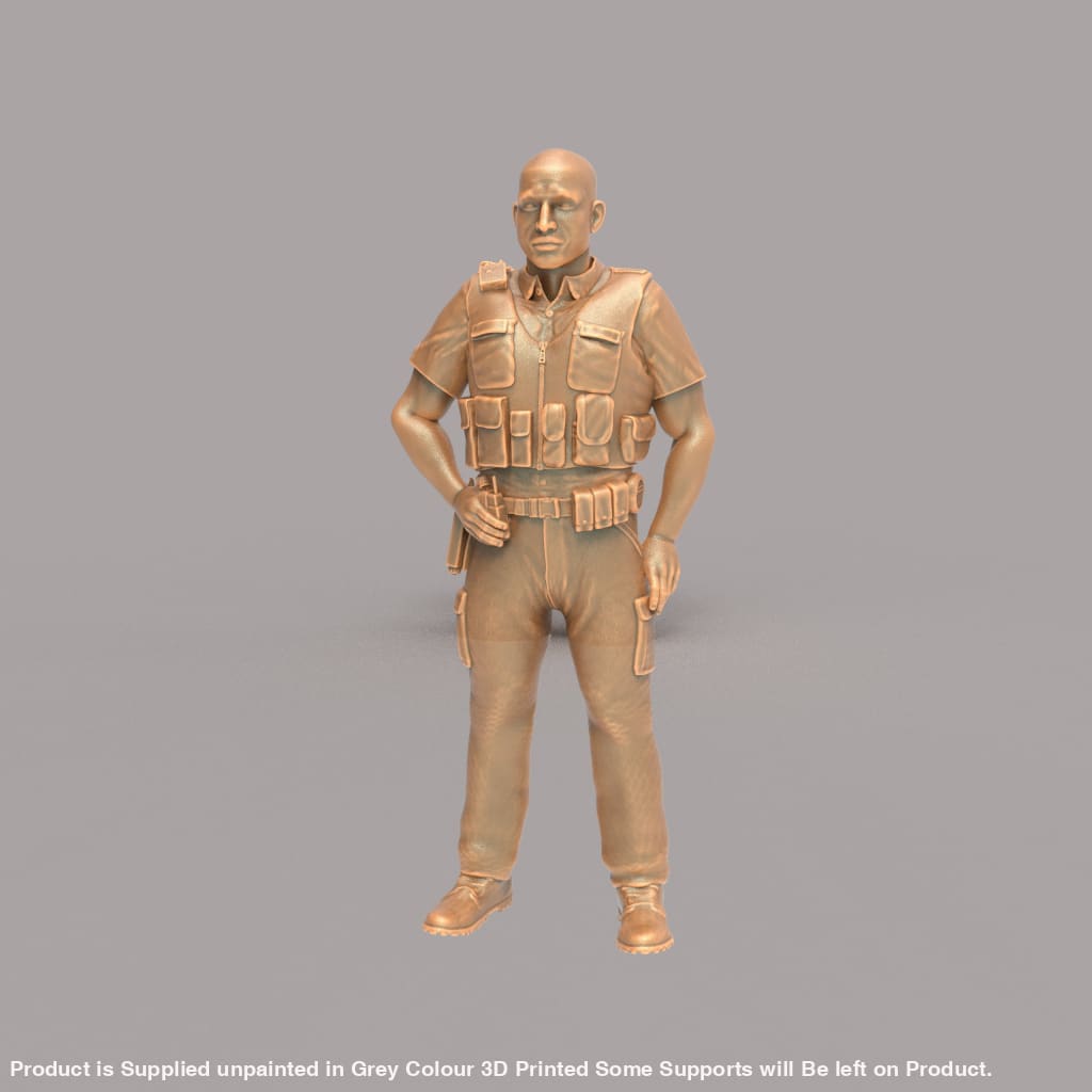 MM016 Male Police Officer Figure