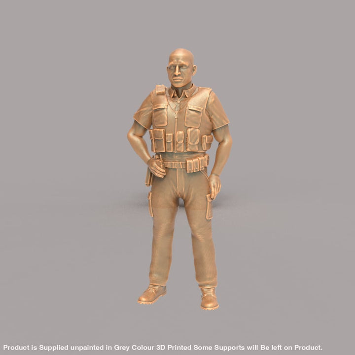 MM016 Male Police Officer Figure