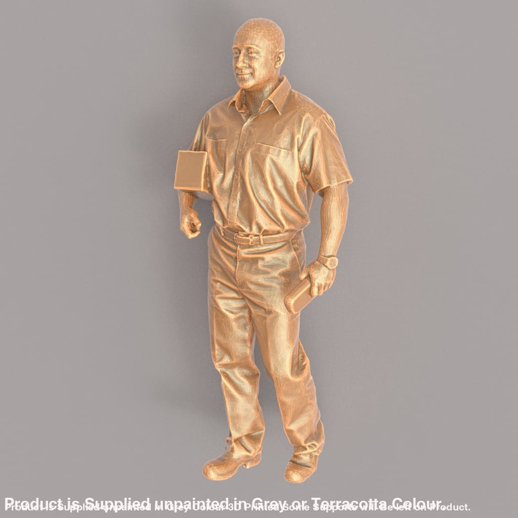 MM054 Parcel Courier UPS/DPD/Hermes/Parcel Force Figure