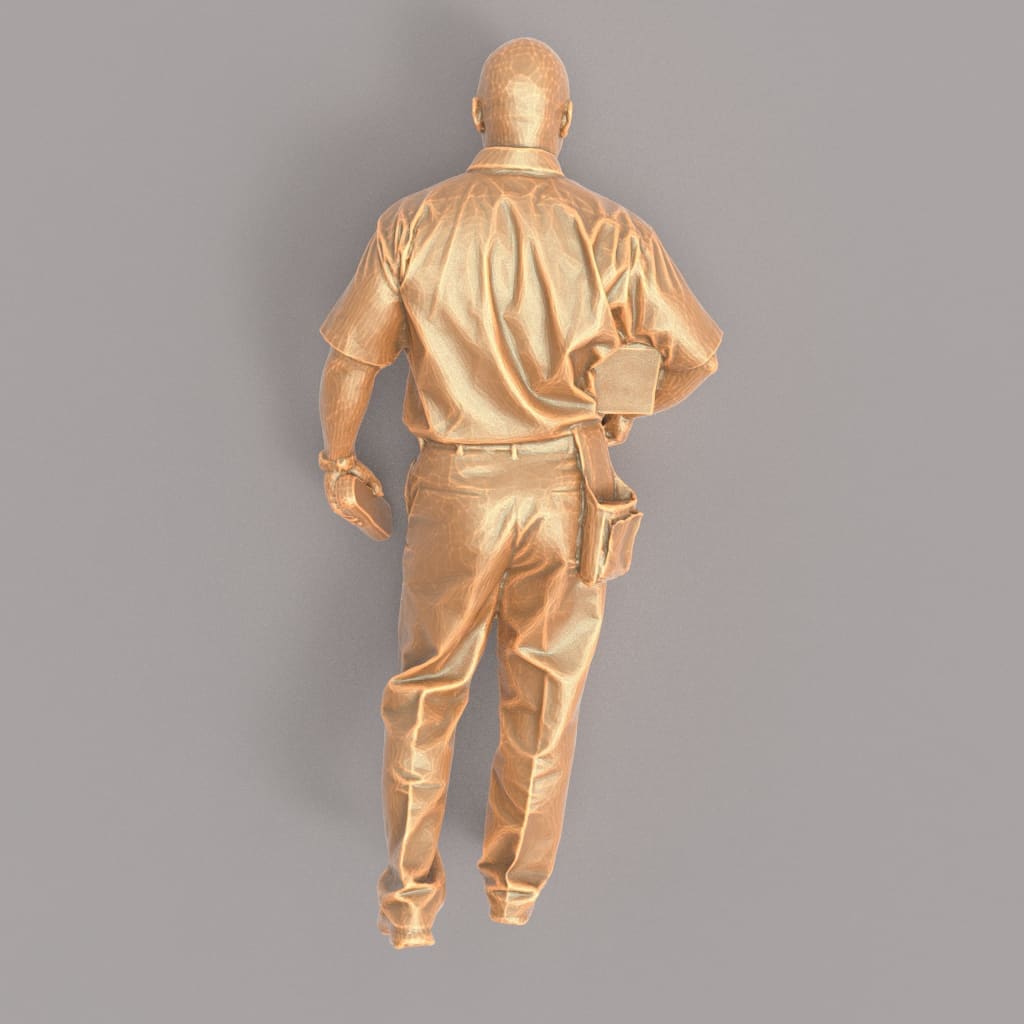 MM054 Parcel Courier UPS/DPD/Hermes/Parcel Force Figure