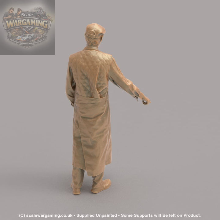 MM1038 Male Shop Keeper With Hand Out Figure