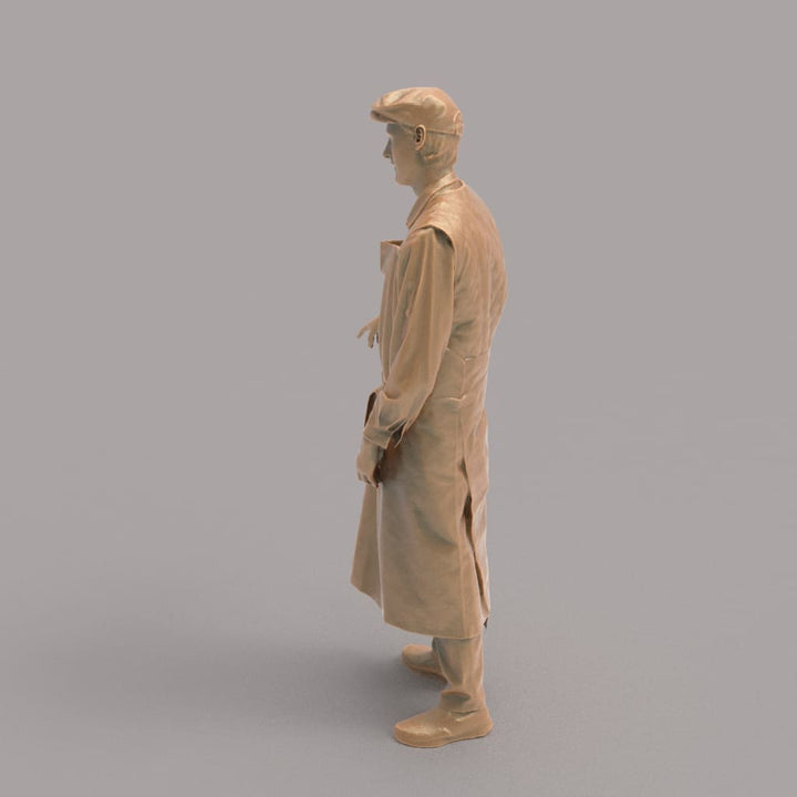 MM1038 Male Shop Keeper With Hand Out Figure