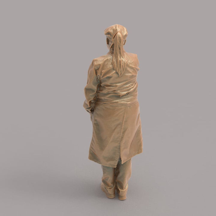 MM1040 Female Shop Keeper With Hand Out Figure