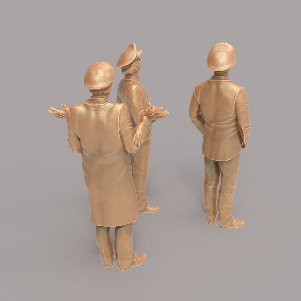 MM1171 On The Buses Stan Jack and Blakey Figure