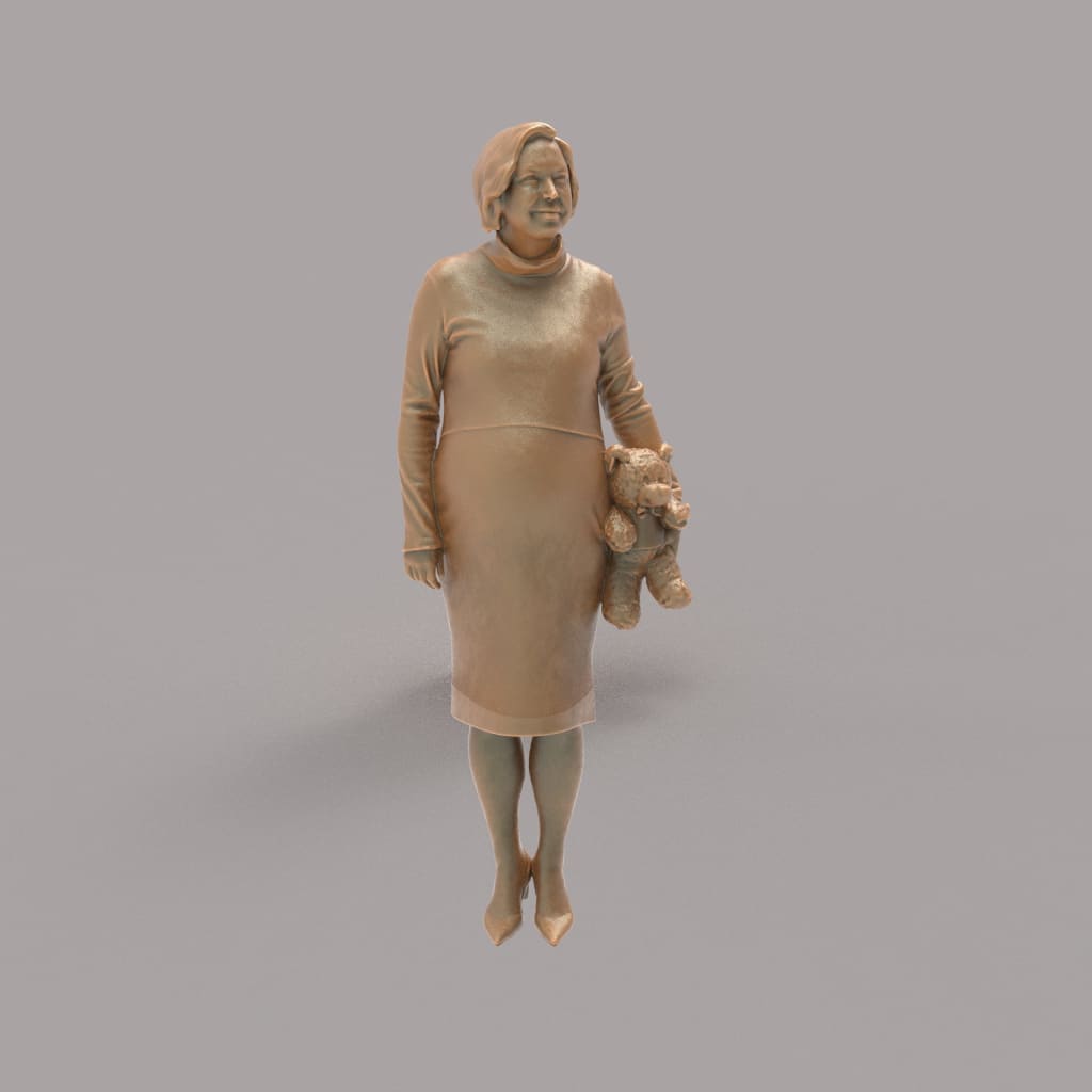 MM1208 Pregnant lady Figure