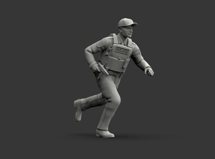 MM1221 Policeman Running Figure