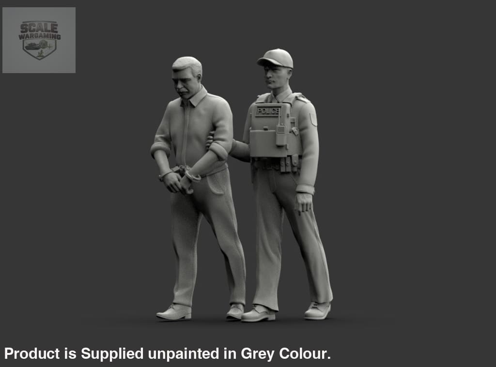 MM1224 Policeman Walking Suspect Figure