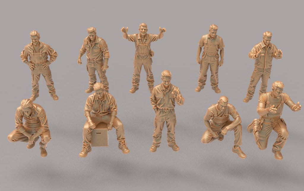 MM1304 Car mechanics Figure
