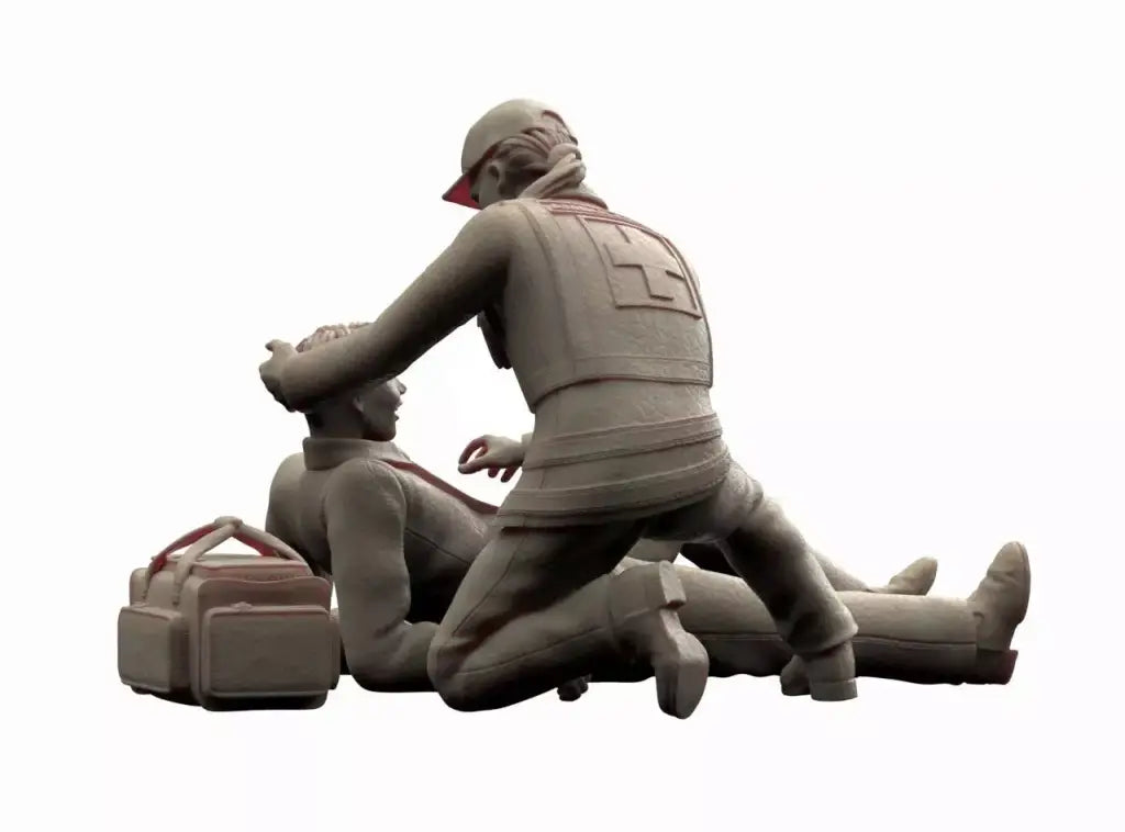 MM1306 Ambulance Crew and Casualty Figure