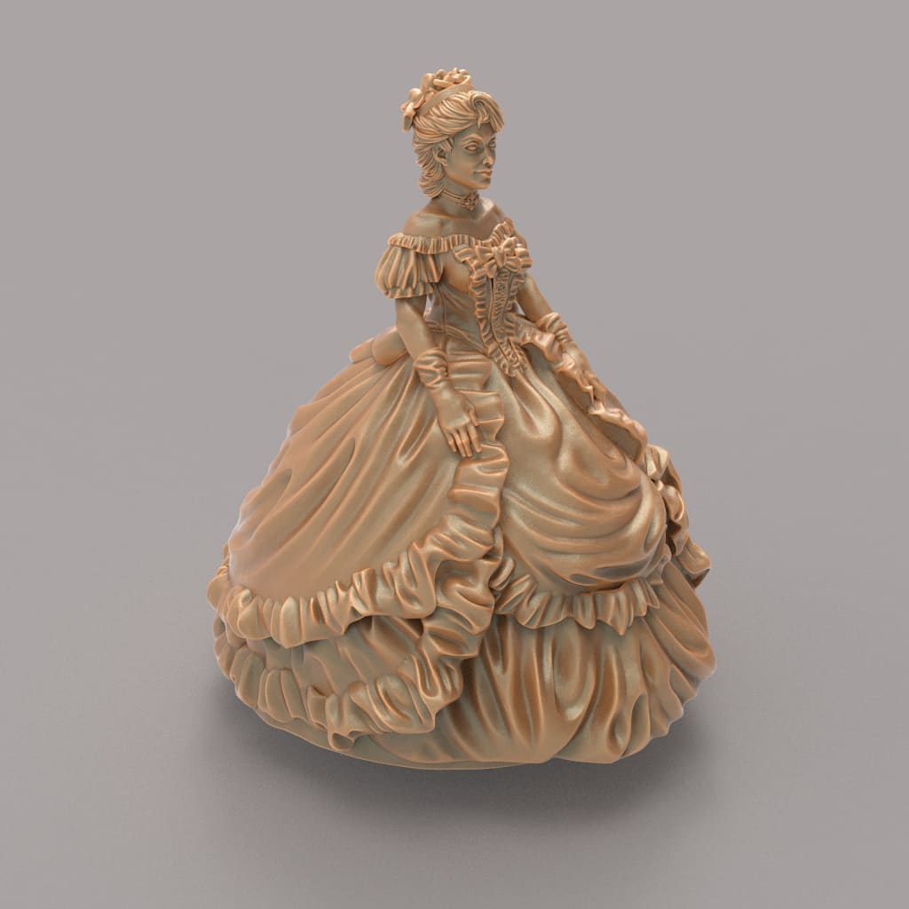 MM1371 Edwardian - Marguerite Figure