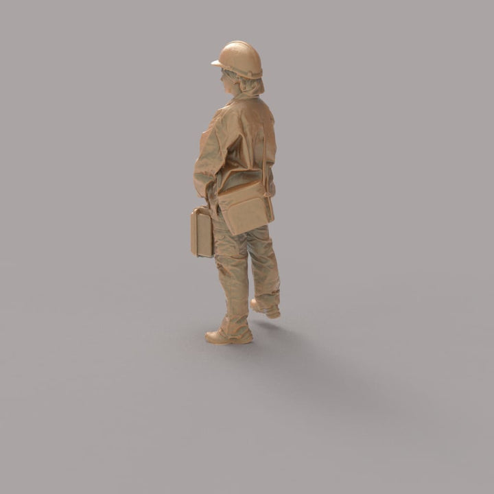 MM1398 Female Builder and Case Figure