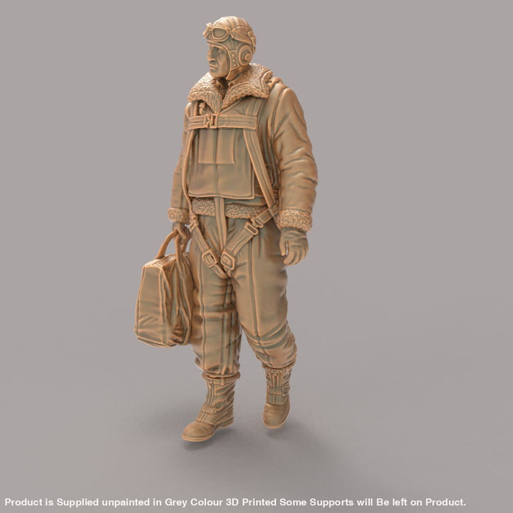 MM1408 WW2 USA Bomber Crew 7 Figure