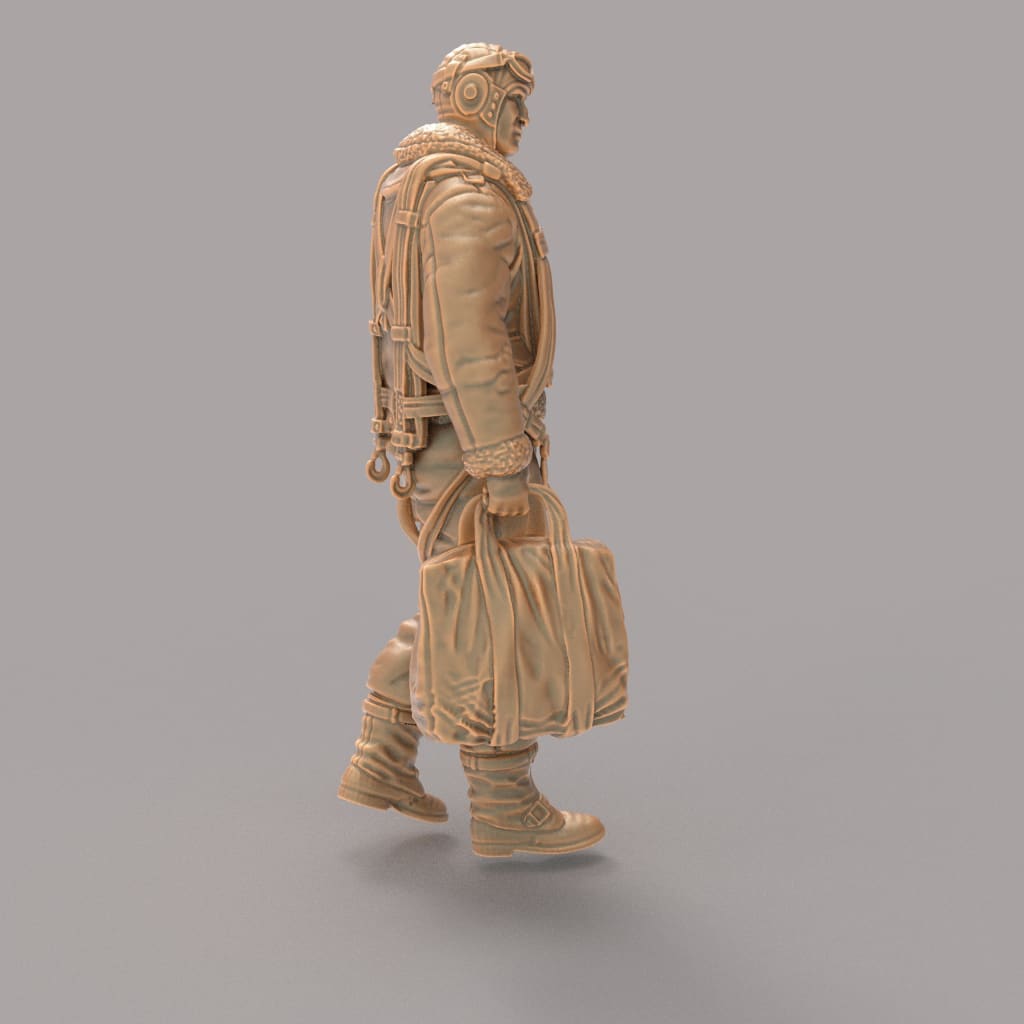 MM1408 WW2 USA Bomber Crew 7 Figure