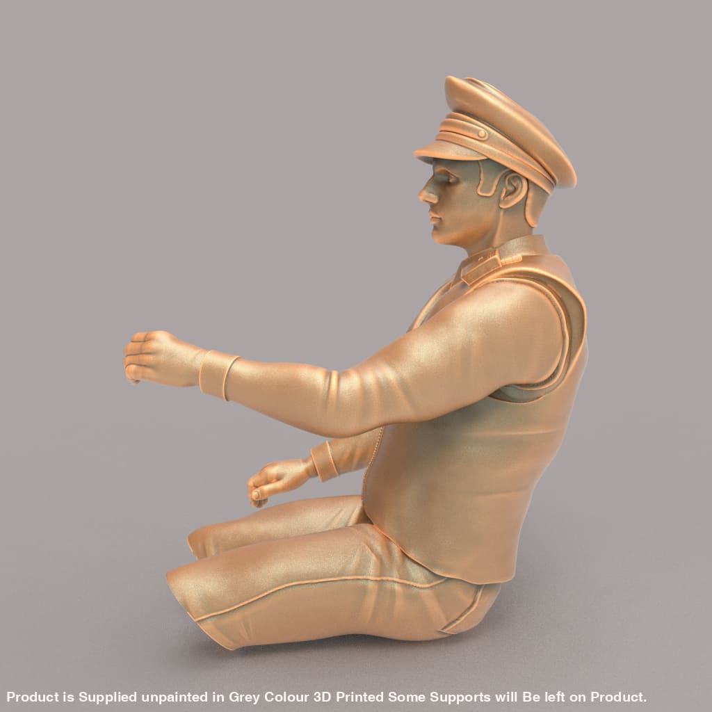 MM173 Male Traffic Police Driver Legs Cut Figure