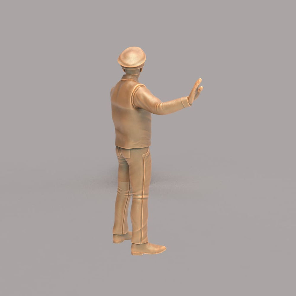 MM173 Traffic Policeman Directing Traffic Figure
