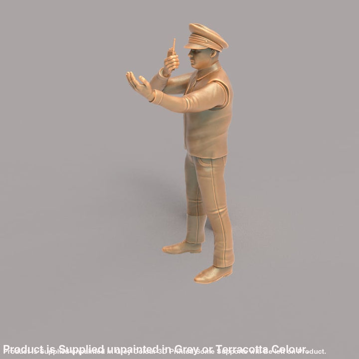 MM173 Traffic Policeman on Radio Figure
