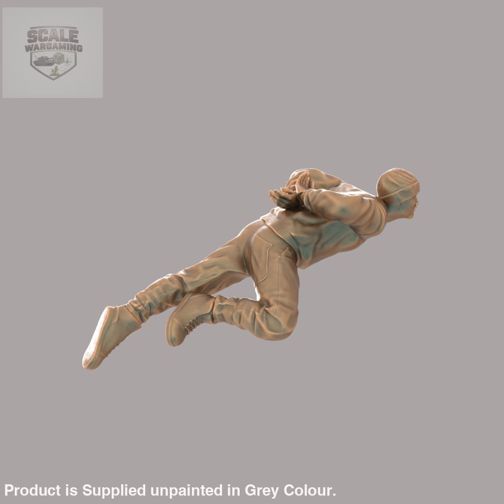 MM2022 Male in Handcuffs on Floor Figure