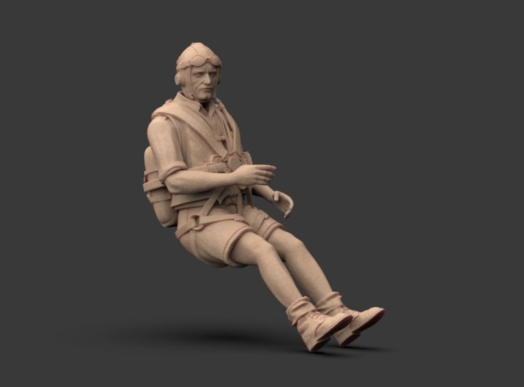 MM2078 Luftwaffe Pilot Figure