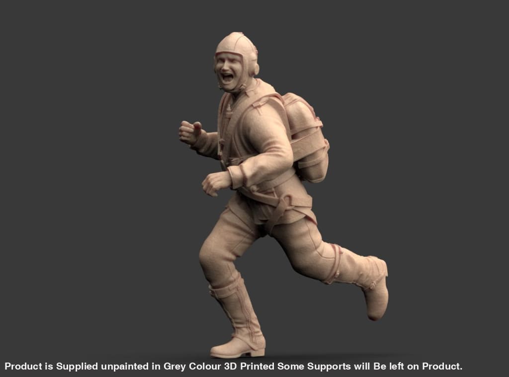 MM2079 Luftwaffe pilot running Figure