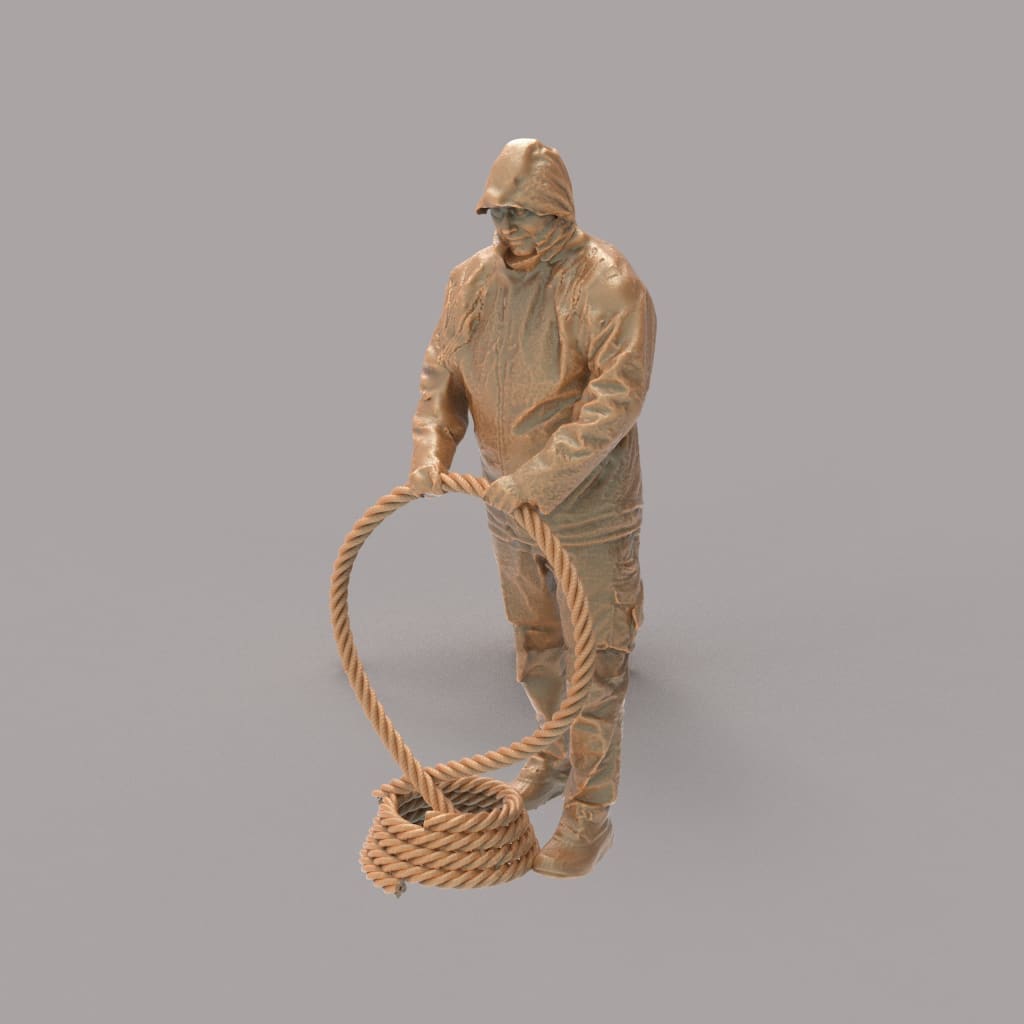 MM2105 Fisherman/Boat Crew F Figure