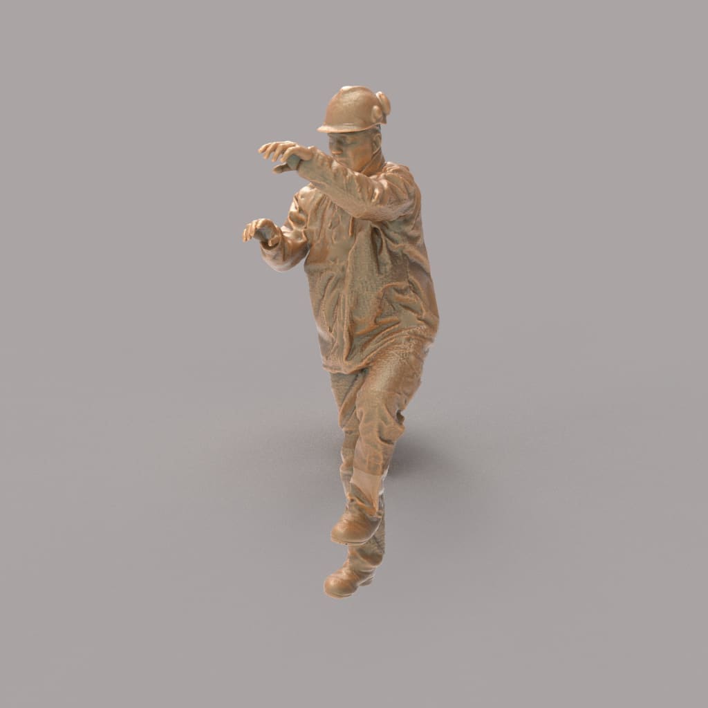 MM2106 Maintenance worker Climbing Ladder Figure