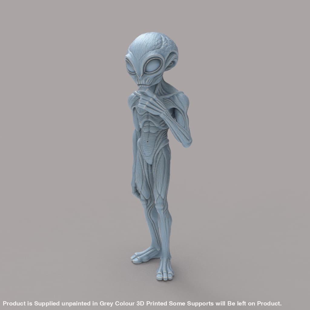 MM2135 Alien thinking Figure