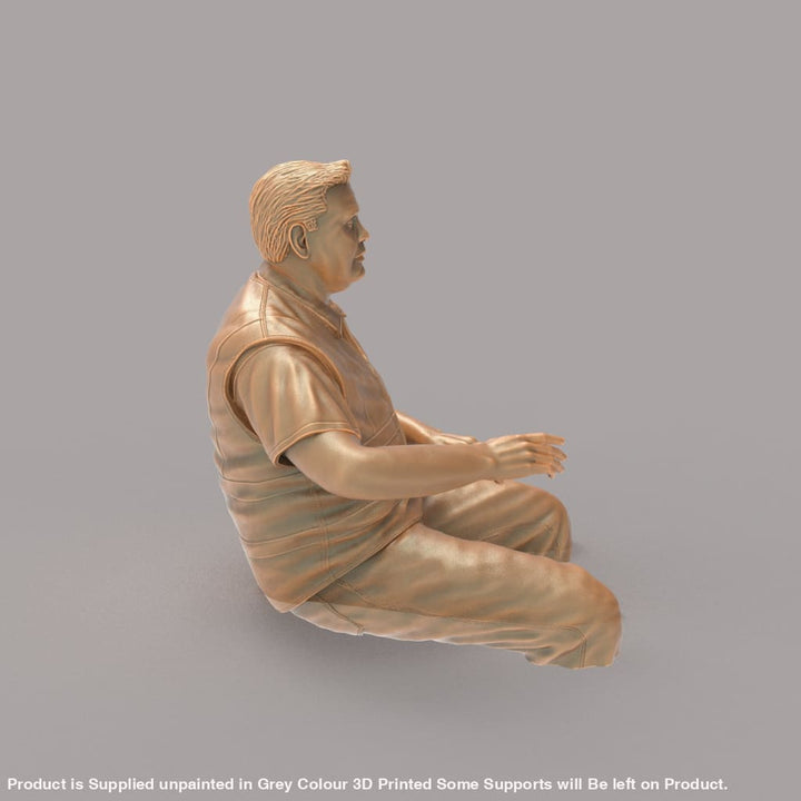 MM2136A Modern Train/Truck Legs Cut driver in HI Vis Figure