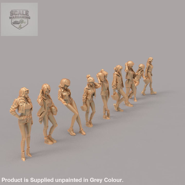 MM2147 Biker Girls Figure