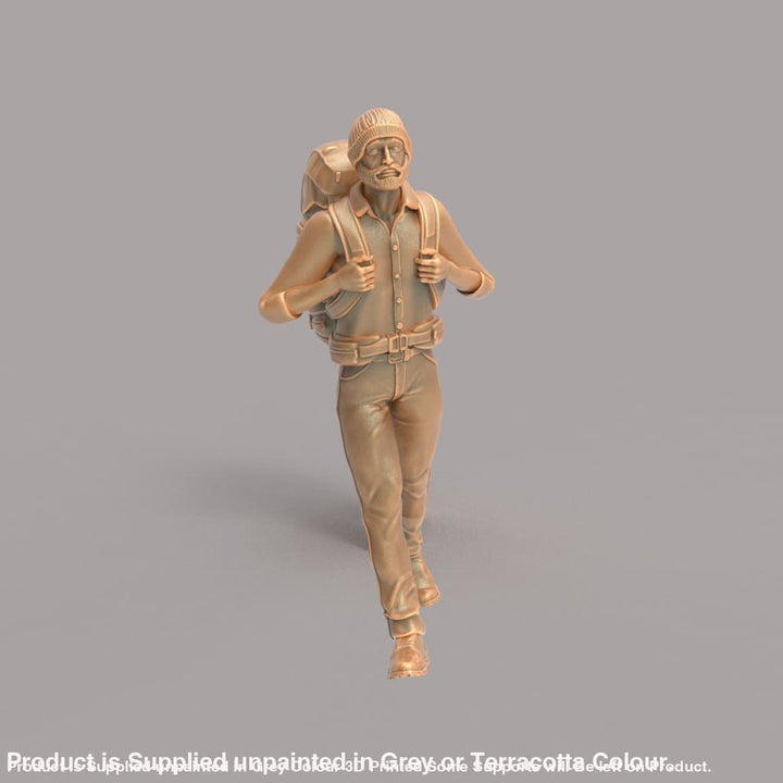 MM240 Male Hiker/Camping Walking Figure