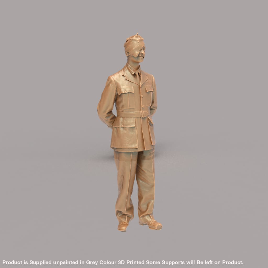 132s-0026 Injured Pilot WW2 Figure