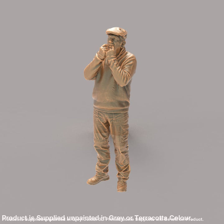 132s-0041 Whistling Farmer/Shepherd Figure