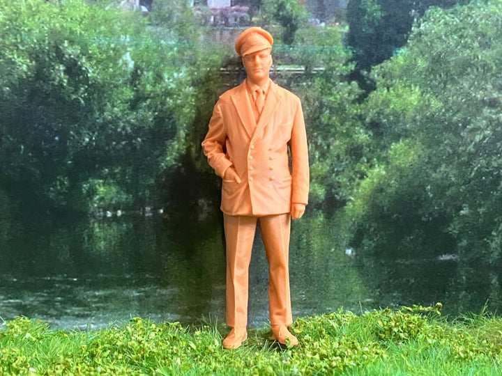 S3Ds0059 Ww2 Customs Officer Figure