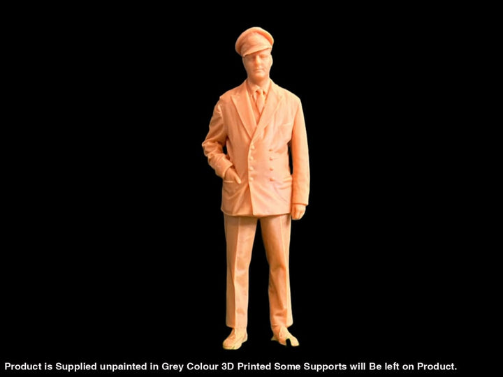 S3Ds0059 Ww2 Customs Officer Figure