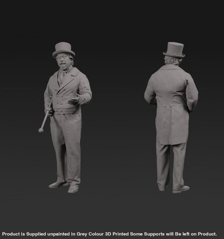 132s-0107 Victorian Male Figure