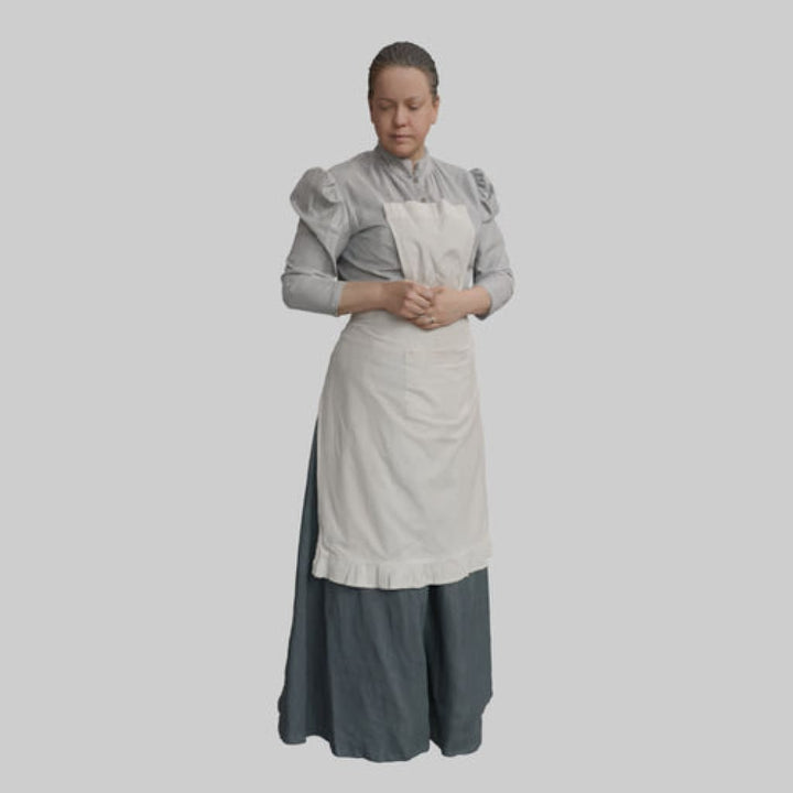 132s-0113 Kitchen Maid Figure