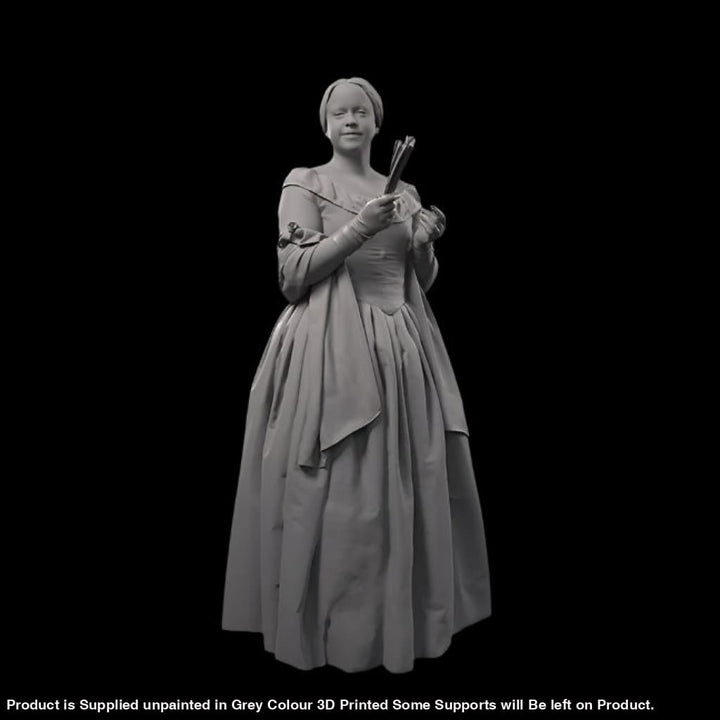 132s-0125 Elegant 1900’s Lady Figure