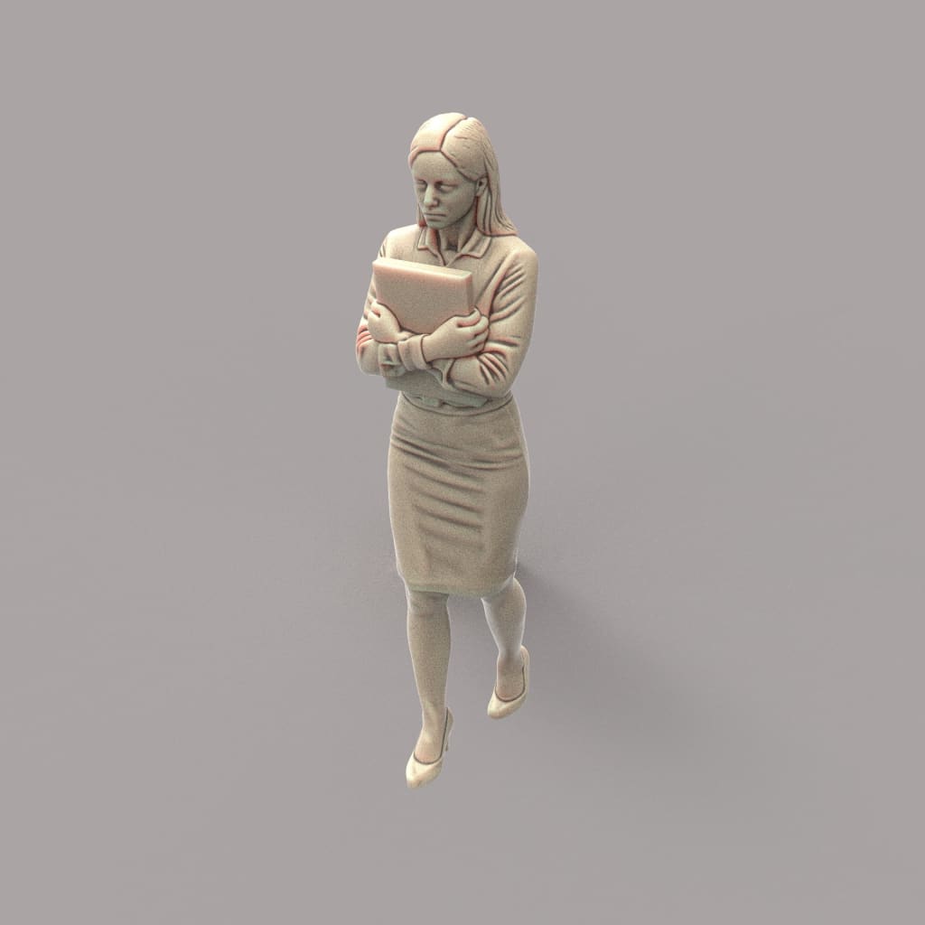 MM4176 Female Office Worker Figure