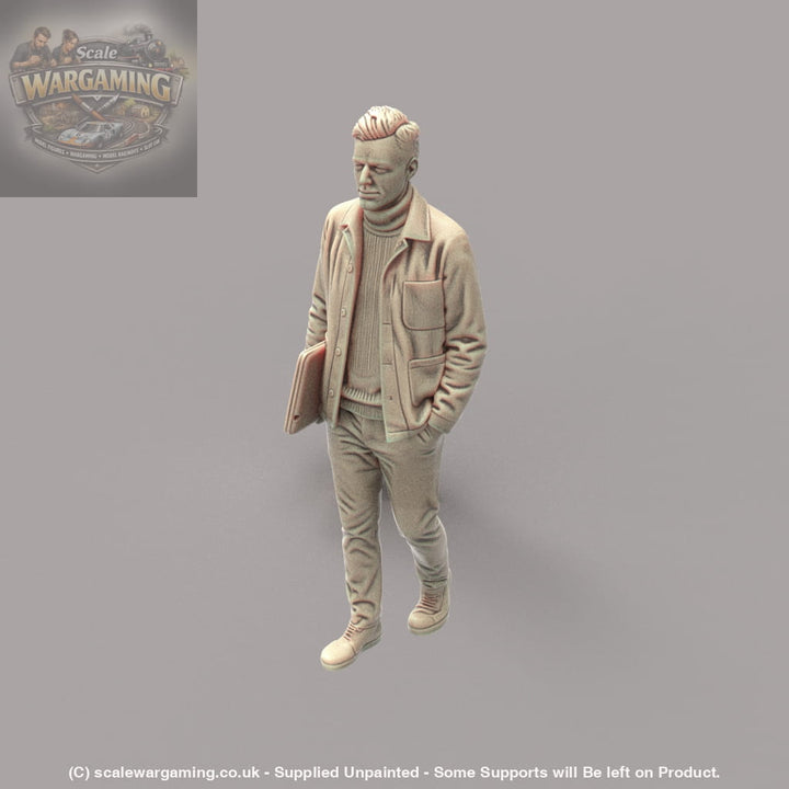 MM4177 Male Office Worker Figure