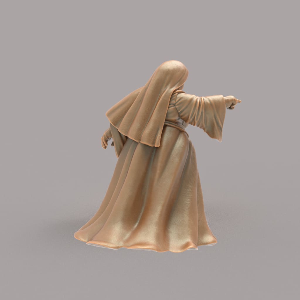 MM4180 Scarey Nun Figure